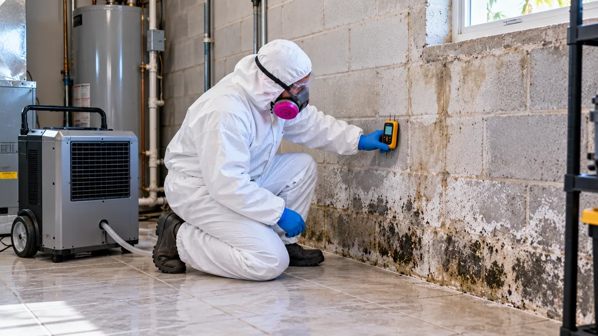 Basement Mold Removal in Royal Palm Beach