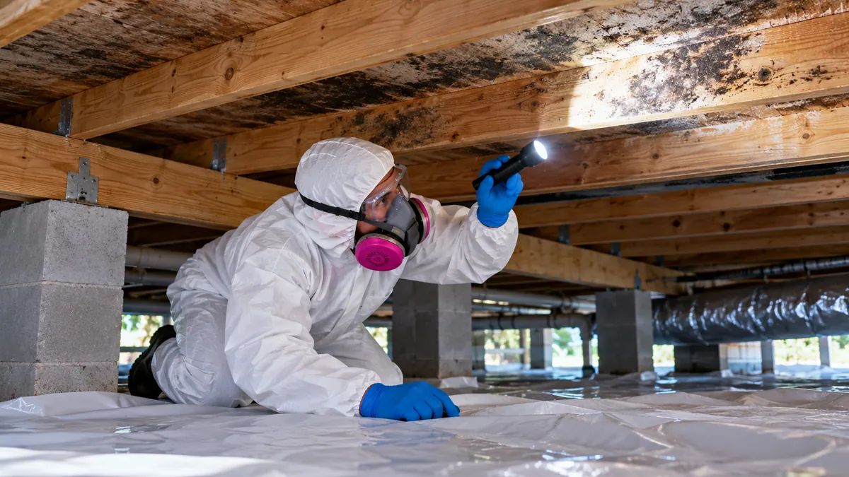 Crawl Space Mold Removal in Royal Palm Beach